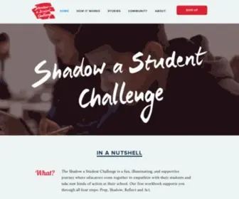 Shadowastudent.org(Stanford d.school) Screenshot