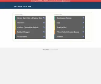 Shadow.com.mx(shadow) Screenshot