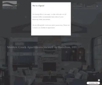 Shadowcreekapartments.net(Apartments in Hamilton) Screenshot