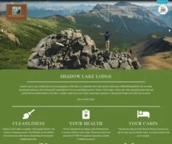 Shadowlakelodge.com(Shadow Lake Lodge) Screenshot