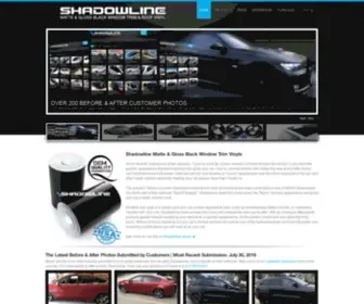 Shadowlinetrim.com(Shadowline Matte & Gloss Black Window Trim & Roof Vinyls) Screenshot
