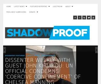 Shadowproof.com(Shadowproof) Screenshot