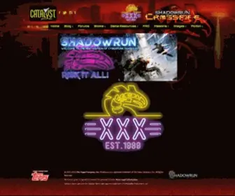 Shadowruntabletop.com(Shadowrun RPG) Screenshot