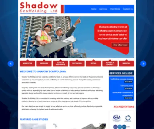Shadowscaffolding.co.uk(Shadow Scaffolding) Screenshot