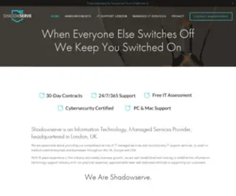 Shadowserve.com(Shadowserve) Screenshot