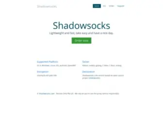 Shadowsocks.com(Shadowsocks) Screenshot