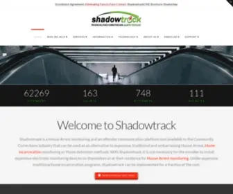 Shadowtrack.com(Home) Screenshot