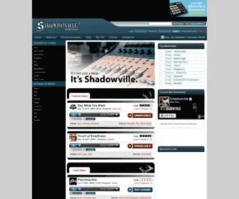 ShadowVille.com(Beats by Shadowville Productions) Screenshot