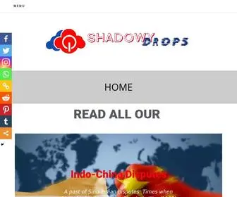 Shadowydrops.com(Shadowy Drops) Screenshot