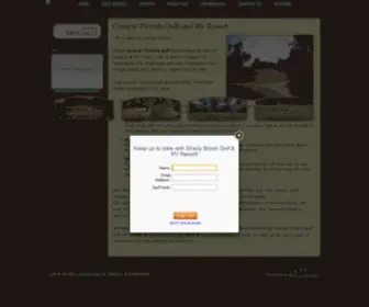 Shadybrookrvandgolf.com(Shady Brook Golf & RV) Screenshot