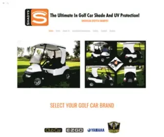 Shadys.com(The Ultimate In Golf Cart Shade & UV Protection) Screenshot