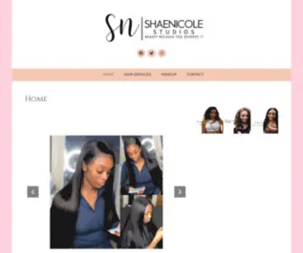 Shaenicolestudios.com(ShaeNicole Studios) Screenshot