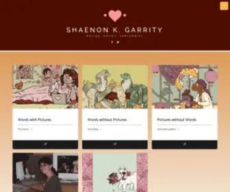Shaenon.com(Writer, Artist, Cartoonist) Screenshot