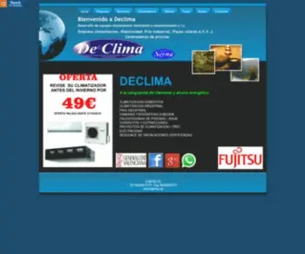 Sha.es(Bienvenido a Desarrollo equipos climatizacion instalacion y mantenimiento ( serna hermanos )) Screenshot