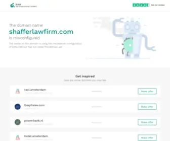 Shafferlawfirm.com(shafferlawfirm) Screenshot