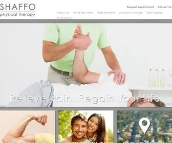 Shaffophysicaltherapy.com(Shaffo Physical Therapy) Screenshot