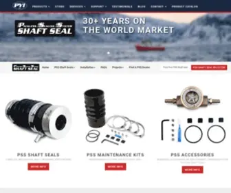 Shaftseal.com(The PSS Shaft Seal) Screenshot