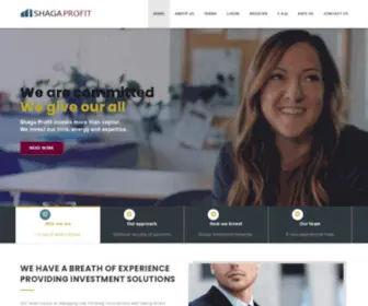 Shagaprofit.com(Shaga Profit Finance) Screenshot