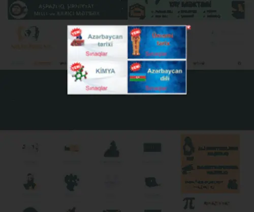 Shagird.info(Ən böyük PULSUZ testlər məkani) Screenshot