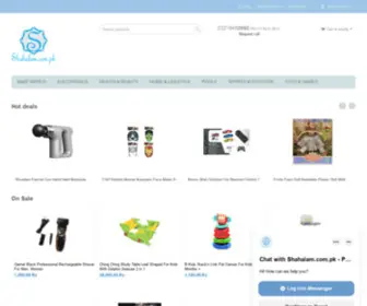 Shahalam.com.pk(Shopping For All) Screenshot