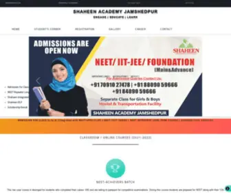 Shaheen-JSR.com(Shaheen Institute) Screenshot