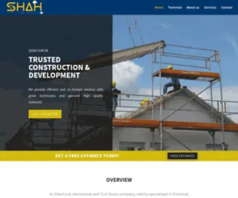 Shahemcw.com(Construction company) Screenshot