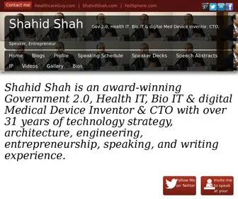 Shahidshah.com(Shahid Shah) Screenshot