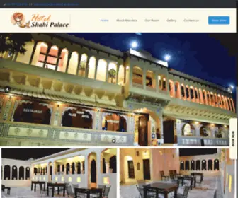 Shahipalacemandawa.com(Budget Hotel In Mandawa) Screenshot