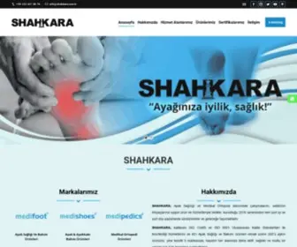 Shahkara.com.tr(Ayak Sa??l??? ve Medikal Ortopedi alan?ndaki) Screenshot