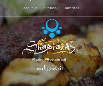 Shahrazadslc.com(Halal Food Salt Lake City) Screenshot