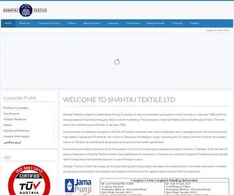 Shahtaj.com(Shahtaj textile) Screenshot