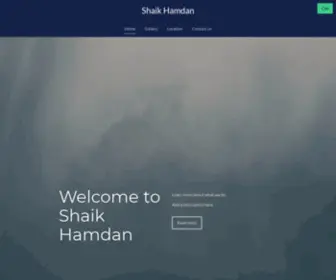 Shaikhamdan.com(Shaik Hamdan) Screenshot