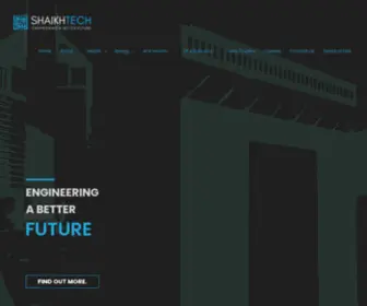 Shaikhtech.com(Engineering A Better Future) Screenshot