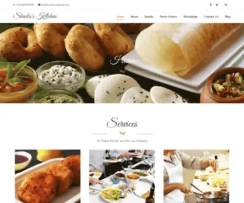 Shailaskitchen.com(Shailas Kitchen) Screenshot