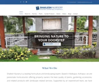 Shaileshnursery.com(Plant Nursery) Screenshot