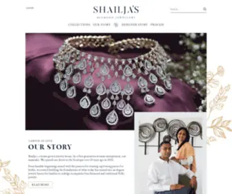 Shailjadiamonds.com(Shailja's Diamond) Screenshot