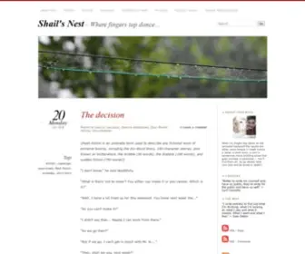 Shailsnest.com(Shail's Nest) Screenshot