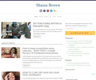 Shainabrown.com(Nginx) Screenshot