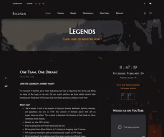 Shaiyalegends.com(Shaiya Legends) Screenshot