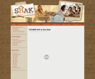 Shak.co.za(Shak Restaurants) Screenshot
