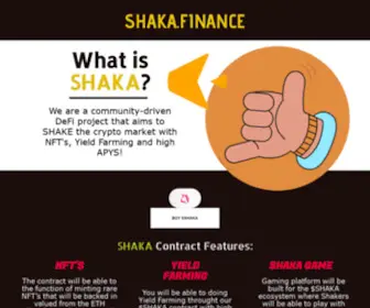 Shaka.finance(We are a community) Screenshot