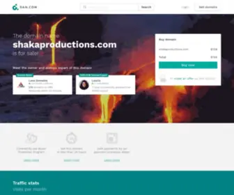 Shakaproductions.com(Shaka Productions) Screenshot