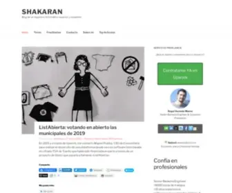 Shakaran.net(Blog de un ingeniero informático superior y sysadmin) Screenshot