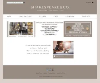 Shakeandco.com(Shakespeare Textbook Home) Screenshot