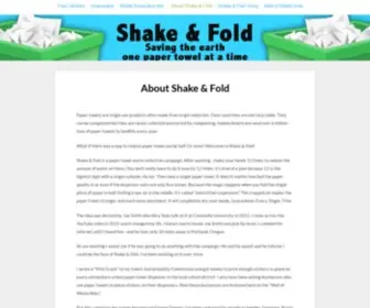 Shakeandfold.org(Shake & Fold) Screenshot