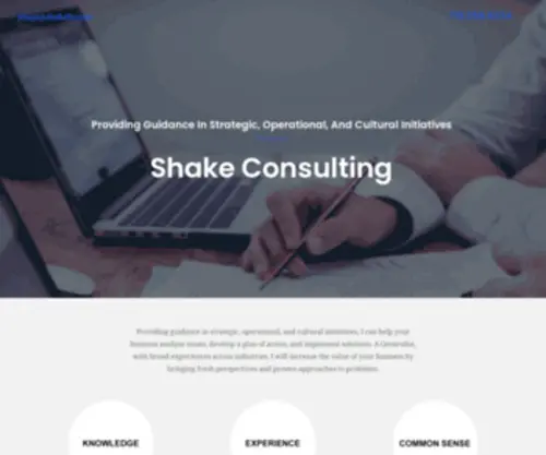Shakeconsulting.com(Shakeconsulting) Screenshot