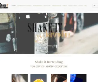 Shakeitbartending.com(événementiel) Screenshot