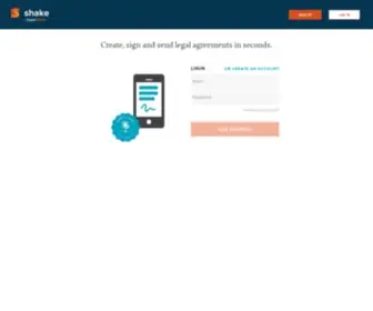 Shakelaw.com(Shake Law) Screenshot