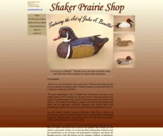 Shakerdecoys.com(Duck) Screenshot