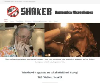 Shakermicrophone.net(The ORIGINAL Shaker) Screenshot